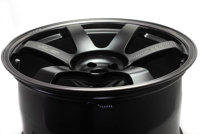 Volk Racing TE37 SAGA S Plus (Black Shadow LTD) 19x9.5 5x120 / Offset +45 (Face 2) / Matte Translucent Black (PH) (Set of 4)