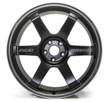 Volk Racing TE37 SAGA S Plus (Black Shadow LTD) 19x9.5 5x120 / Offset +45 (Face 2) / Matte Translucent Black (PH) (Set of 4)