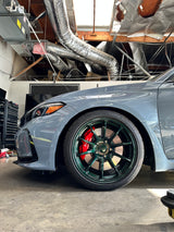 Volk Racing ZE40 M-SPEC 18x10.0 5x120 / Offset: +40 (Face 3) / Racing Green (IG) (Set of 4) *LMTLS Spec*