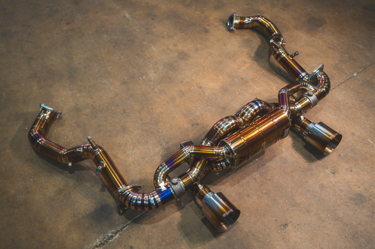 Valvetronic Valved Sport Exhaust System for Porsche 718 GT4RS/Spyder RS