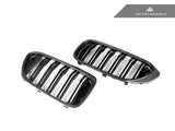 AutoTecknic Carbon Fiber Front Grille Set - BMW G30 5-Series Pre-LCI