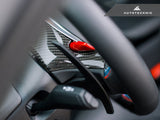 AutoTecknic Carbon Steering Wheel Top Cover - BMW G30 5-Series | G32 6-Series GT | G11 7-Series