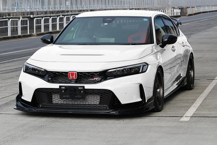 M&amp;M Honda Front Lip offered in Carbon, Unpainted FRP and Black FRPFront LipM&M Honda