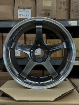 Advan GT Beyond Wheel (Concave 3) - 18x9.5 5x120 / Offset +38 / Machining & Racing Platinum Black