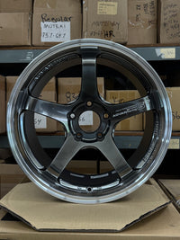 Advan GT Beyond Wheel (Concave 3) - 18x9.5 5x120 / Offset +38 / Machining & Racing Platinum Black