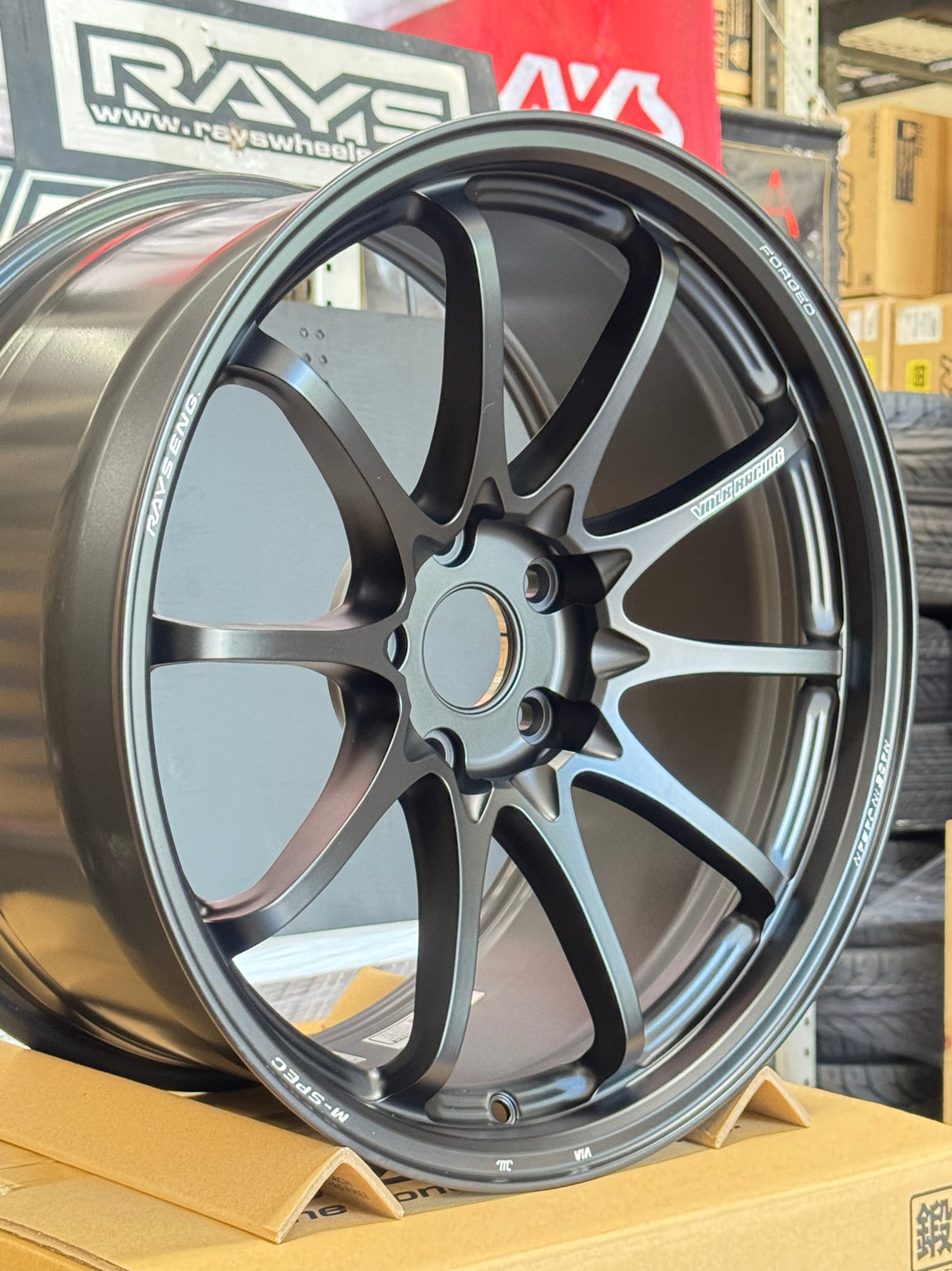 Volk Racing CE28N-Plus M-Spec 19x10.0 5x120 / Offset +38 (Face 3) *LMTLS Spec*