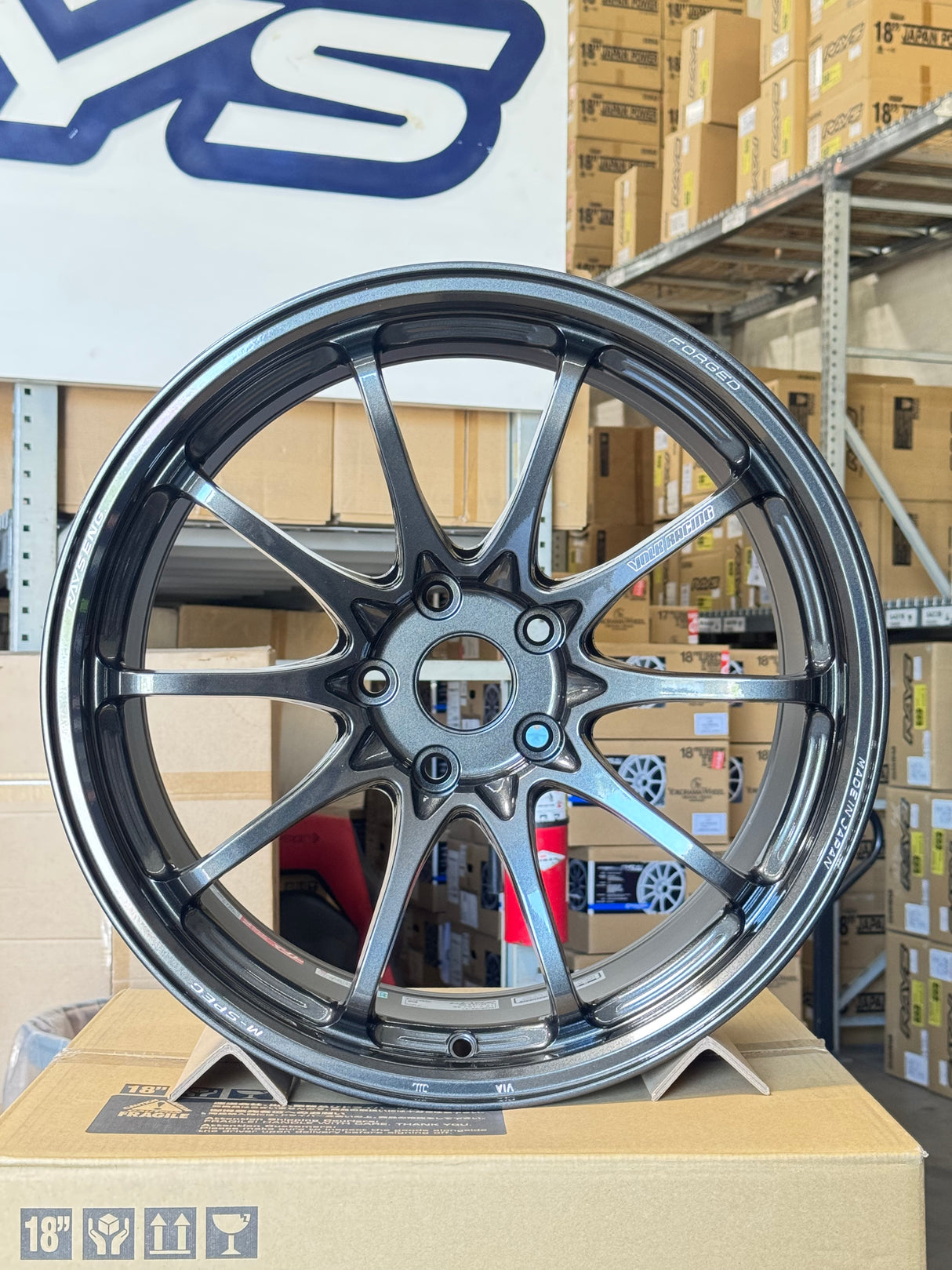Volk Racing CE28N-Plus M-Spec 19x10.0 5x120 / Offset +38 (Face 3) *LMTLS Spec*