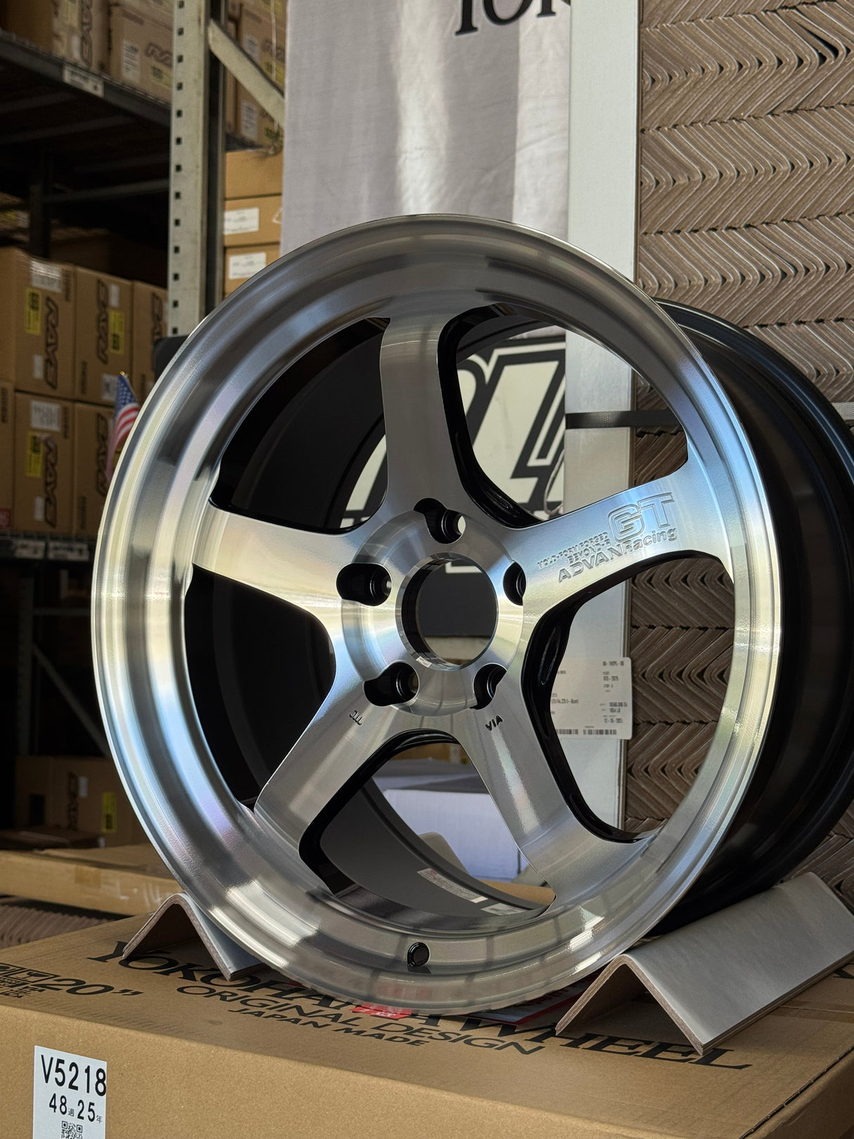 Advan GT Beyond-R 18x10.0 Machining & Diamond Cutting wheel set of 4, 5x120 bolt pattern, offset +40