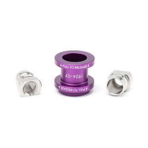 Satin Purple Aluminum