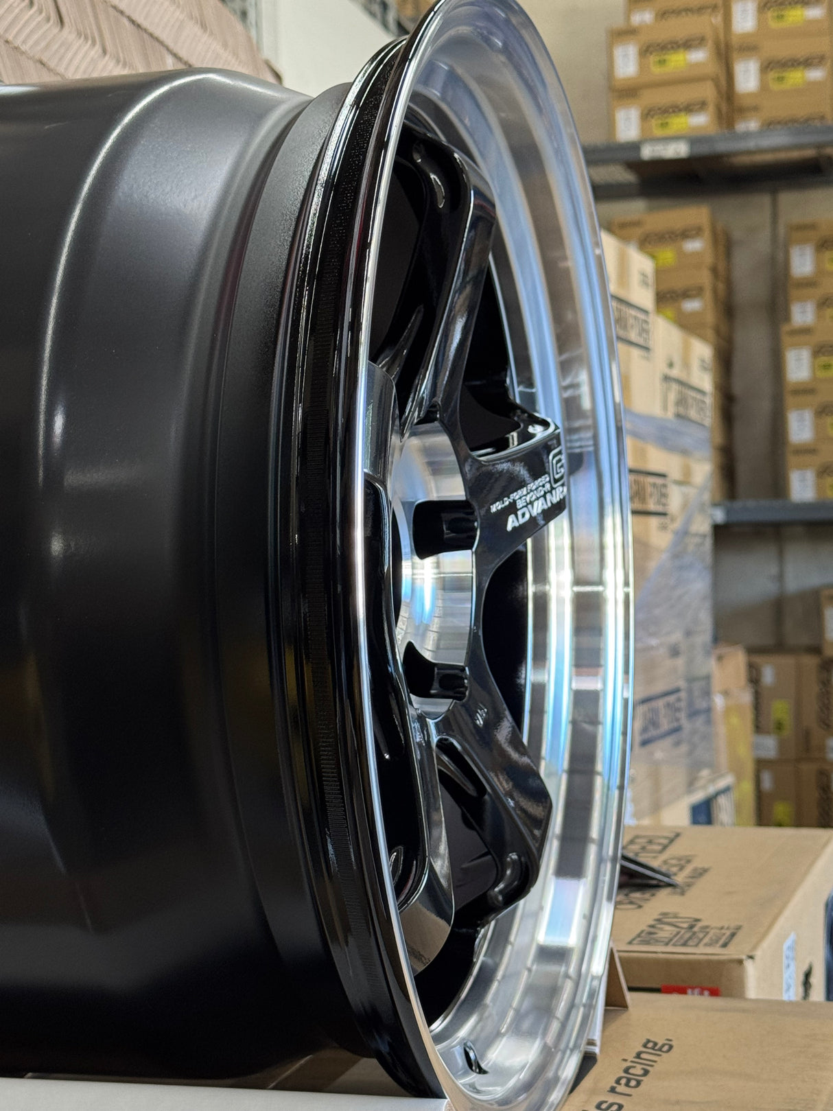 Advan GT Beyond-R Wheel (C-2) 18x10.0 5x120 / Offset +40 / Diamond Cut & Dark Platinum Black (DPB) (Set of 4)