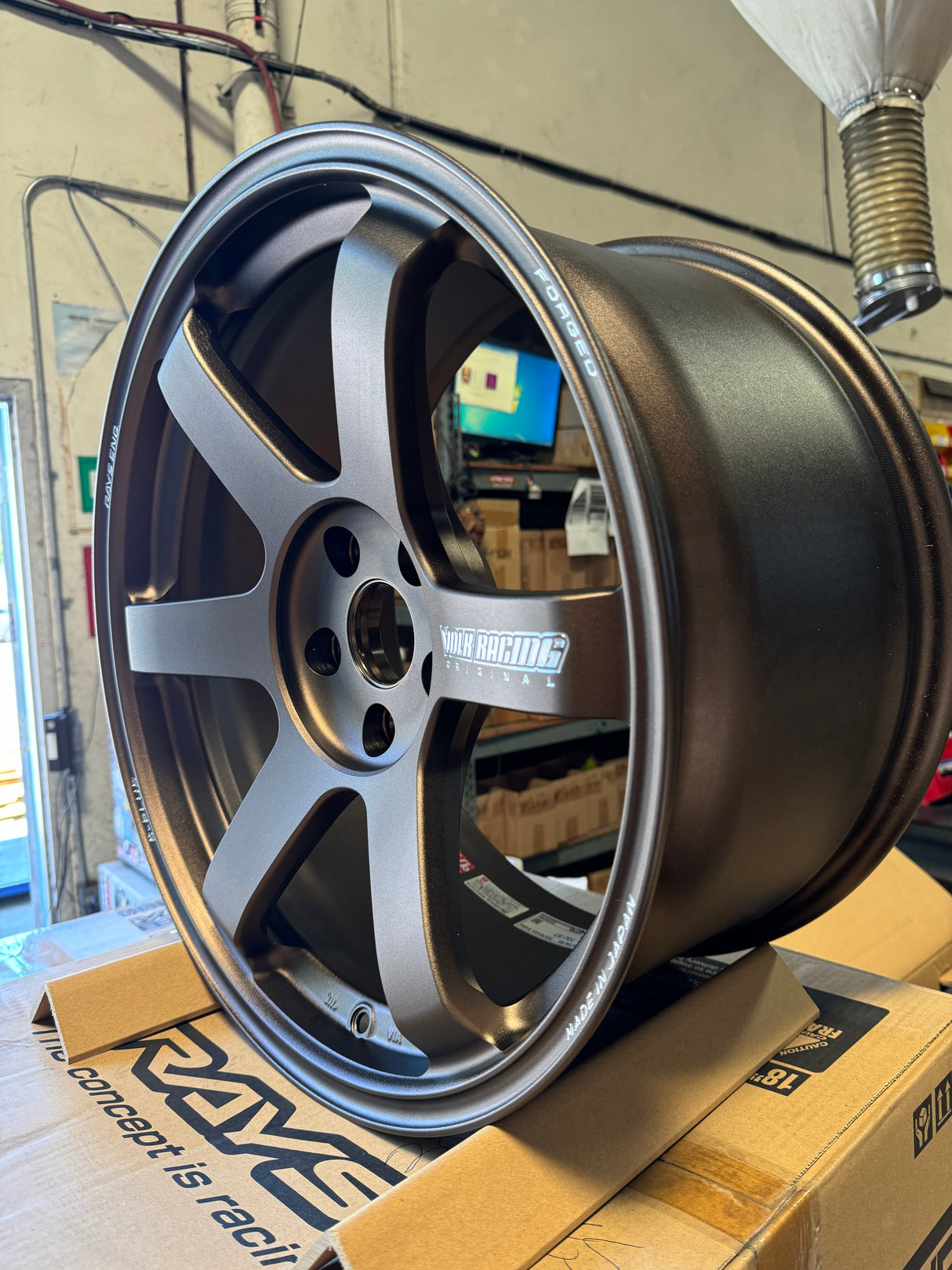 Volk Racing TE37 SAGA S-Plus Wheels 19x10.0 5x120 / Offset: +37 (Face 3) / Bronze (BR) *Set of 4*