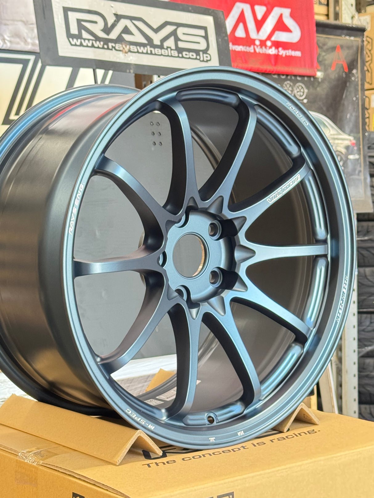 Volk Racing CE28N-Plus M-Spec 19x10.0 5x120 / Offset +38 (Face 3) *LMTLS Spec*