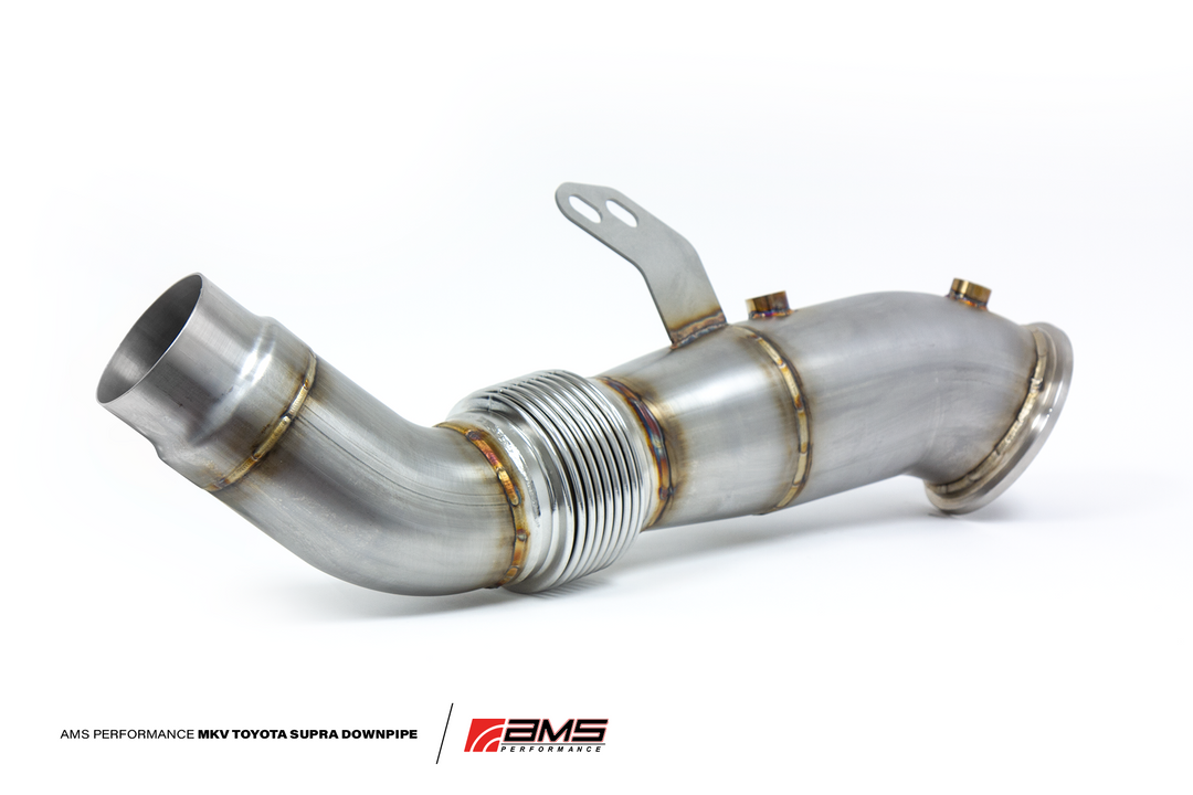 AMS Performance Stainless Steel Race Downpipe for 2020+ Toyota GR Supra A90