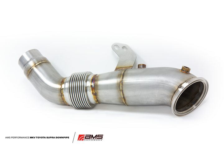 AMS Performance Stainless Steel Race Downpipe for 2020+ Toyota GR Supra A90