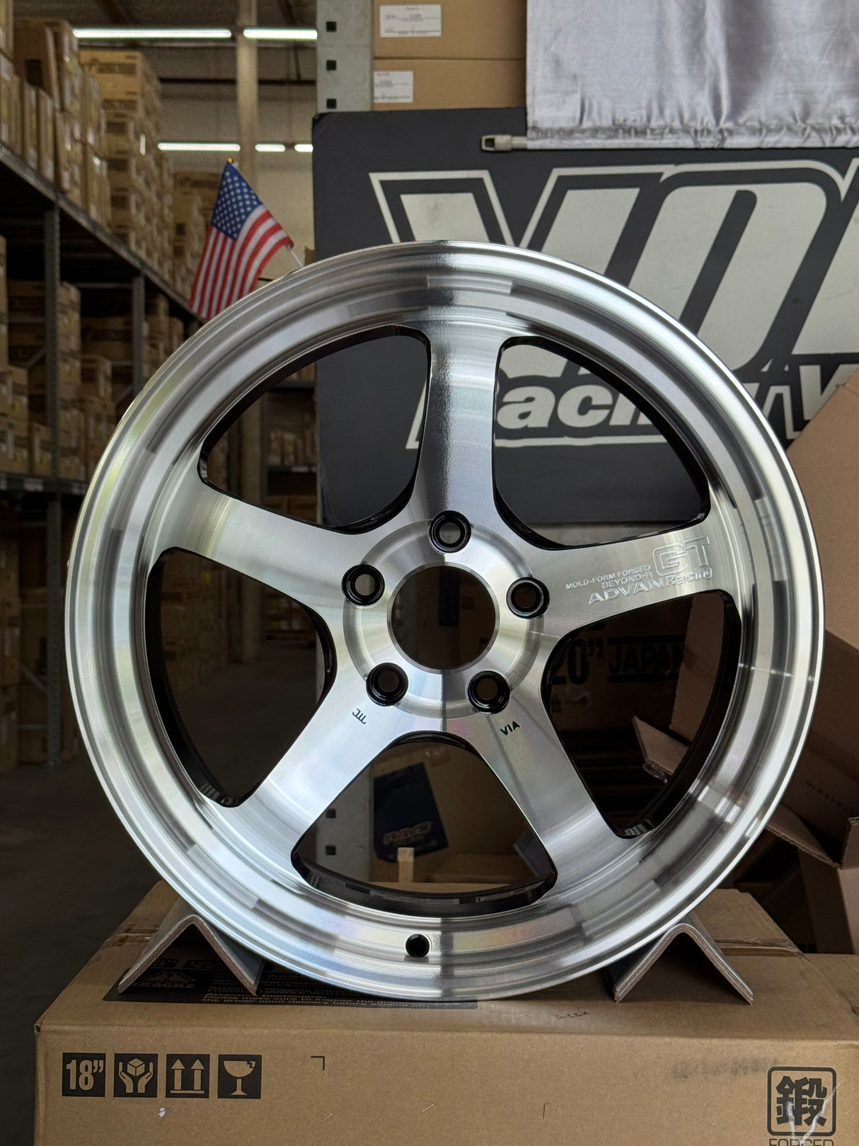 Advan Racing GT Beyond-R 18x10.5 5x120 / Offset: +34 (L-3, C-2) / Machining & Diamond Cutting (MDC) *Set of 4*
