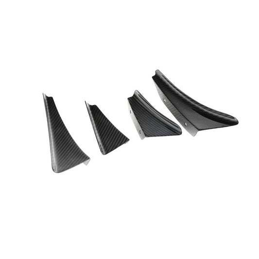 APR Front Bumper Canards and Spats are the perfect answer to aerodynamically tune the handling for the front of a car. Made of lightweight and durable carbon composiFront CanardAPR Performance