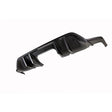 APR Performance Carbon Fiber Rear Diffuser for 2023+ Honda Civic Type R FL5, aerodynamic car part enhancing downforce and airflow.