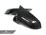 AutoTecknic Carbon Fiber M-Inspired Mirror Covers - BMW F20 1-Series | F22 2-Series | F30 3-Series | F32/ F36 4-Series | F87 M2