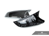 AutoTecknic Carbon Fiber M-Inspired Mirror Covers - BMW F20 1-Series | F22 2-Series | F30 3-Series | F32/ F36 4-Series | F87 M2