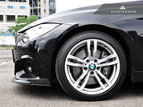 AutoTecknic Carbon Fiber Performante Aero Lip - BMW F32 4-Series Coupe M-Sport
