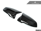 AutoTecknic M-Inspired Carbon Fiber Mirror Covers - BMW F40 1-Series | F44 2-Series Gran Coupe