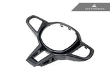 AutoTecknic LCI Carbon Steering Wheel Trim - G20/ G21 3-Series 2025-Up