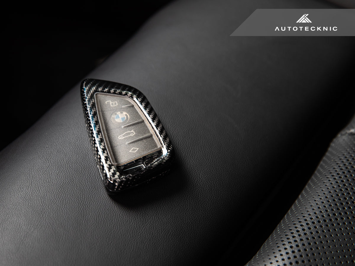 AutoTecknic Dry Carbon Remote Key Case - BMW G20/ G21 3-Series