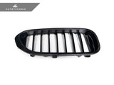 AutoTecknic Carbon Fiber Front Grille Set - BMW G30 5-Series Pre-LCI