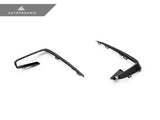 AutoTecknic Carbon Fiber Front Bumper Trim Set - BMW G01 X3 | G02 X4 M40I Pre-LCI