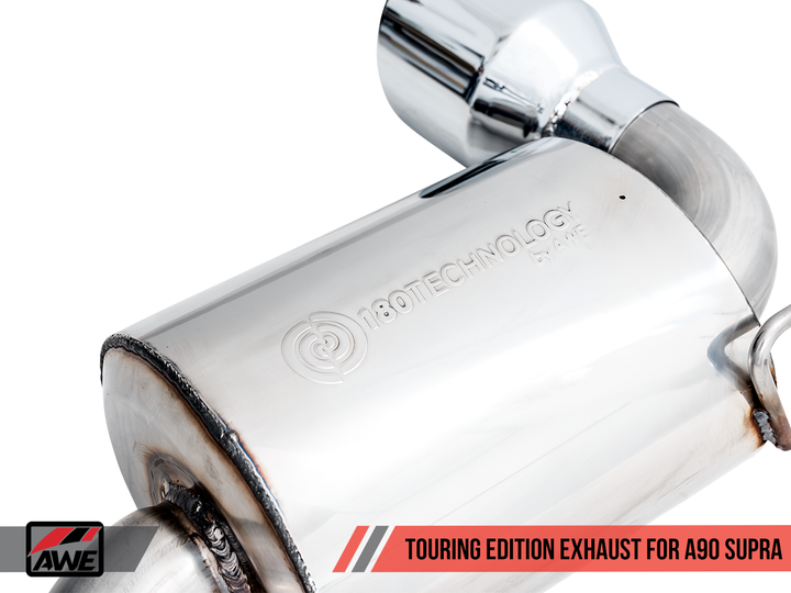 AWE Non-Resonated Touring Edition Exhaust for Toyota GR Supra A90