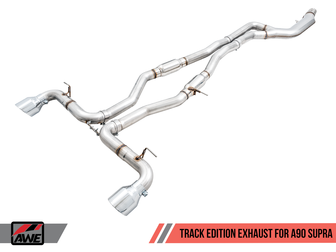 AWE Non-Resonated Touring Edition Exhaust for Toyota GR Supra A90