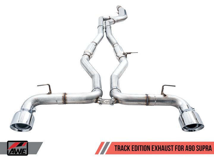 AWE Non-Resonated Touring Edition Exhaust for Toyota GR Supra A90