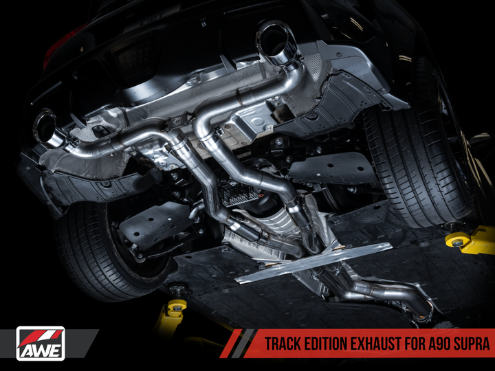 AWE Non-Resonated Touring Edition Exhaust for Toyota GR Supra A90