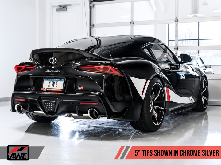 AWE Non-Resonated Touring Edition Exhaust for Toyota GR Supra A90