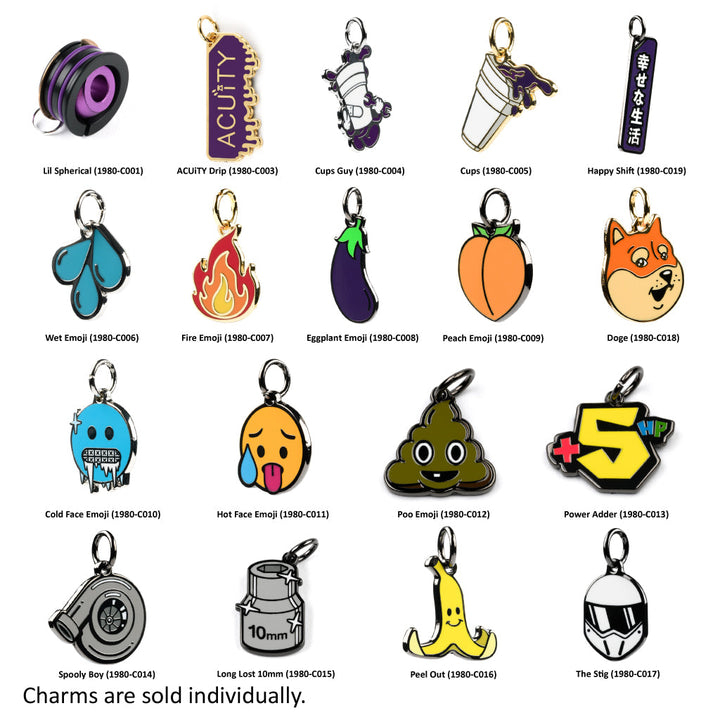 ACUiTY Season 1 Shift Knob Charms