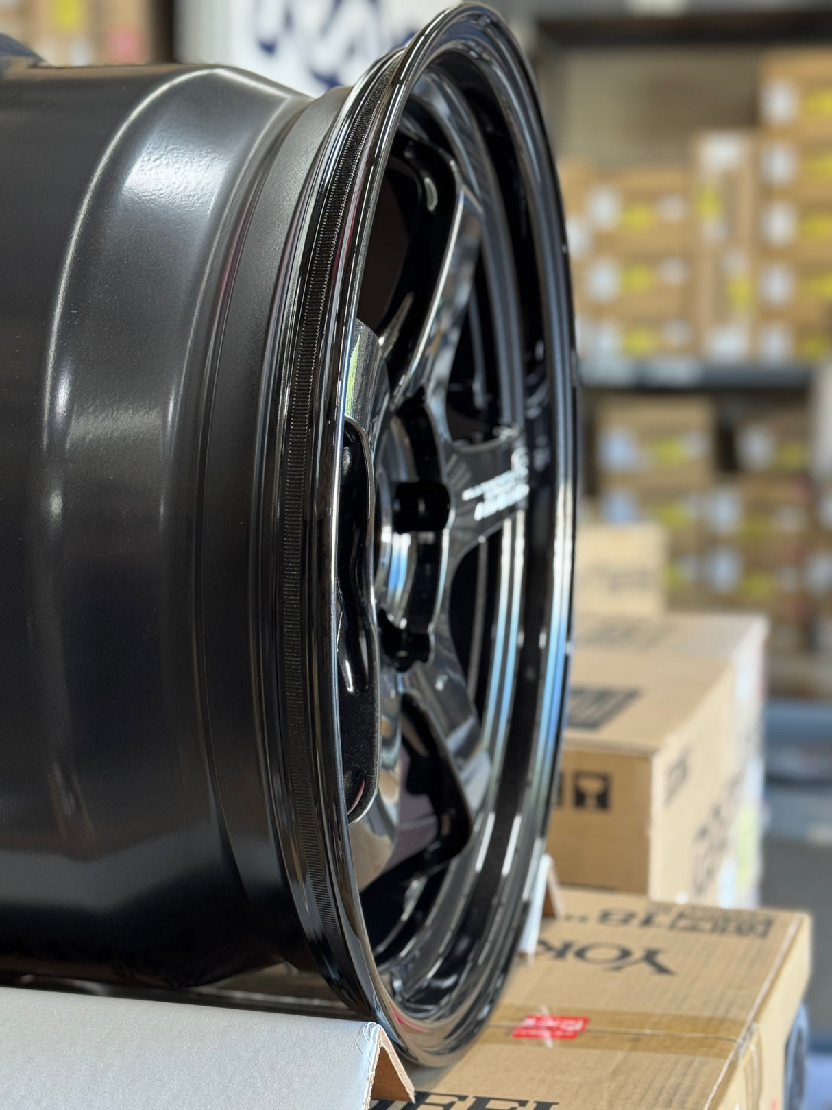 Advan GT Beyond-R Wheel (Concave-1) - 18x9.5 5x120 / Offset +45 / Racing Titanium Black (TBK) (Set of 4)