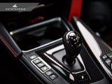 AutoTecknic Carbon Alcantara Shift Console Trim - BMW F80 M3 | F82/ F83 M4