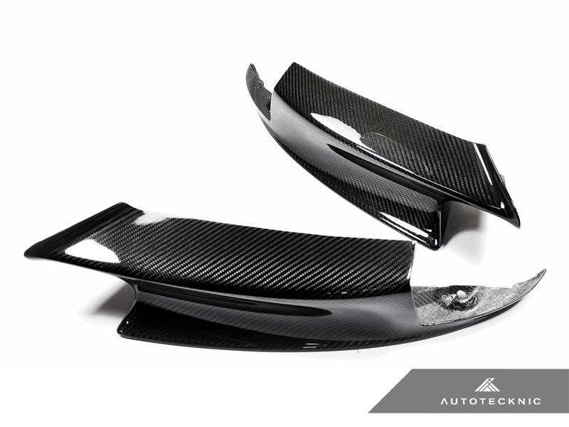 AutoTecknic Dry Carbon Fiber Performante Aero Splitters - BMW F10 M5