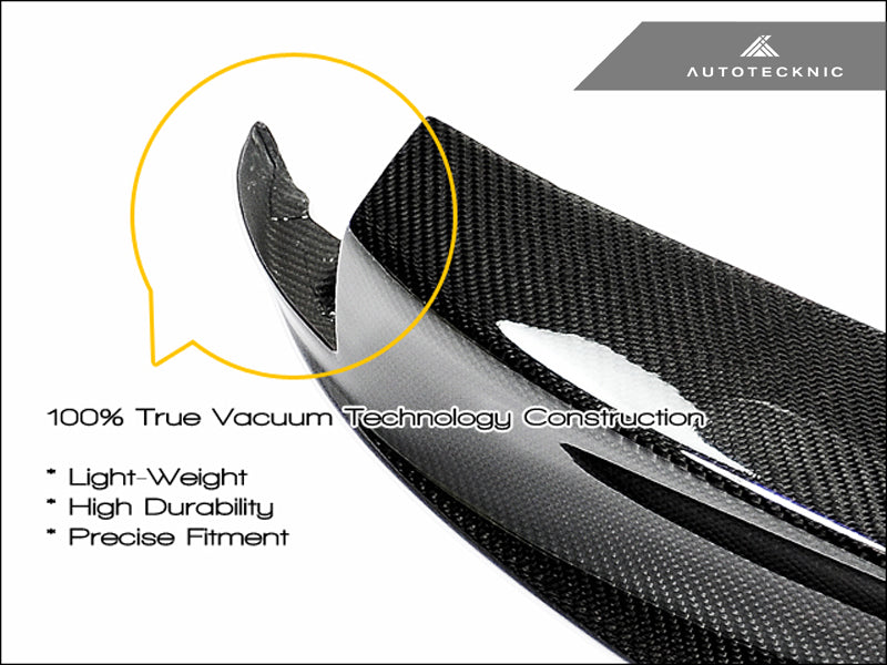 AutoTecknic Dry Carbon Fiber Performante Aero Splitters - BMW F10 M5