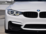 AutoTecknic Dry Carbon Fiber Performante Aero Splitters - BMW F80 M3 | F82 M4