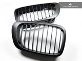 AutoTecknic Stealth Black Front Grille Set - BMW E46 3-Series Coupe Pre-Facelift | M3