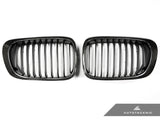 AutoTecknic Carbon Fiber Front Grille Set - BMW E46 3-Series Coupe Pre-Facelift | M3