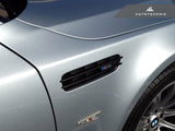 AutoTecknic Replacement Glazing Black Fender Gills - BMW E60 M5 Sedan | E61 M5 Wagon