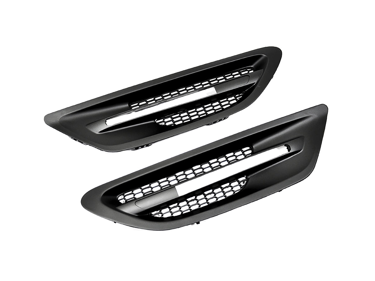 AutoTecknic Replacement Stealth Black Fender Vents - BMW F10 M5
