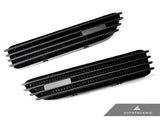 AutoTecknic Replacement Stealth Black Fender Gills - BMW E46 M3