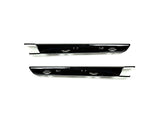 AutoTecknic Replacement Glazing Black Fender Trims - BMW F80 M3 | F82/ F83 M4