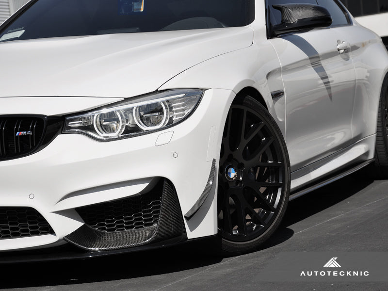 AutoTecknic Dry Carbon Canard Set - BMW F80 M3 | F82/ F83 M4
