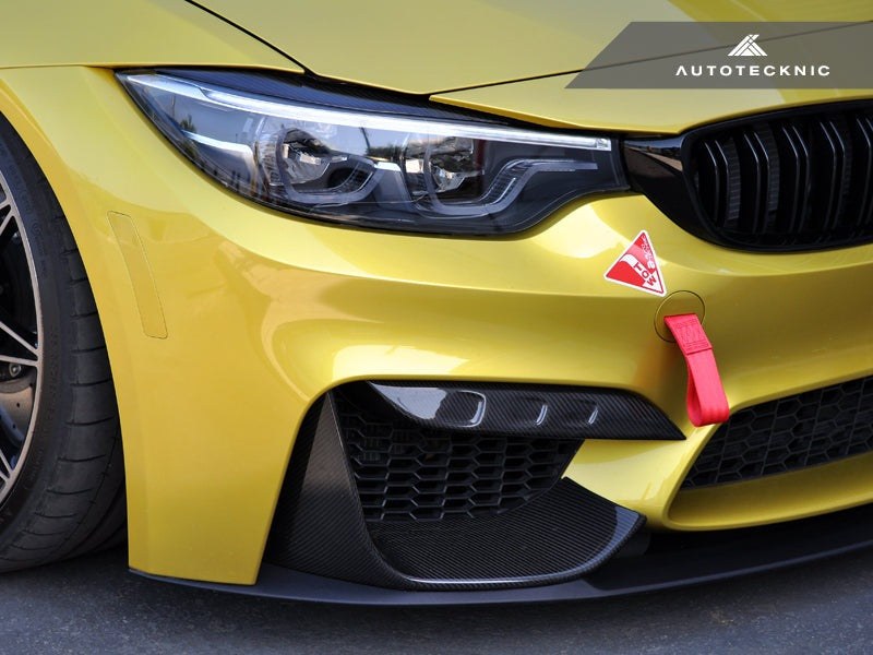 AutoTecknic Carbon Fiber Competition Bumper Trim - BMW F80 M3 | F82/ F83 M4