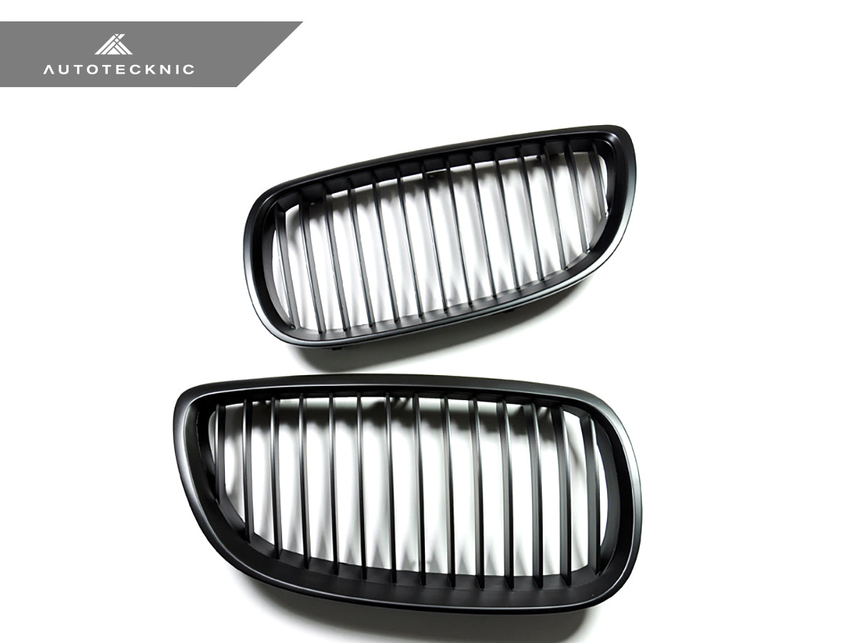 AutoTecknic Stealth Black Front Grille Set - E92/ E93 3-Series Pre-LCI (including E9X M3)