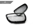 AutoTecknic Glazing Black Front Grille Set - E92/ E93 3-Series Pre-LCI (Including E9X M3)